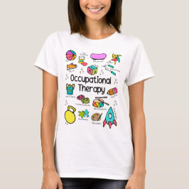 Camiseta Colorida de Terapia Ocupacional Pediátric
