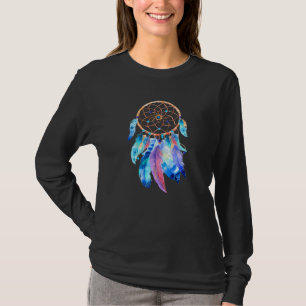 Camiseta Colorida Dreamcatcher Feenas Nativas Americanas