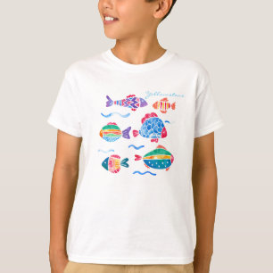 Camiseta Colorida Fish Yellowstone