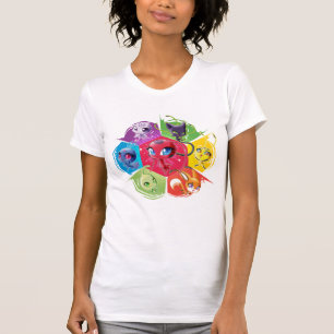 Camiseta Colorida Kwamis