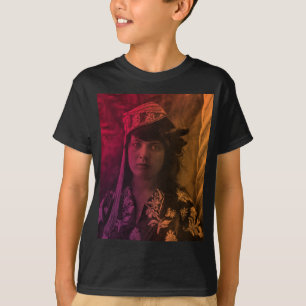 Camiseta Colorida Magrebe Judia Tunisina Djerba Girl T-Shi
