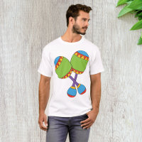 Camiseta Colorida Maracas Mens