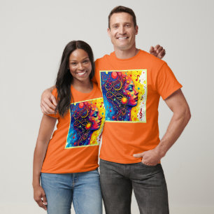 Camiseta Colorida Música Soul