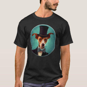 Camiseta Colorida Pai de Cachorro de Greyhound Mãe Melhor C