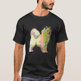 Camiseta Colorida Paint Splash - Cachorro Irrealista Siberi