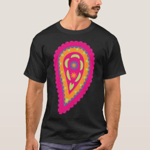Camiseta Colorida Paisley
