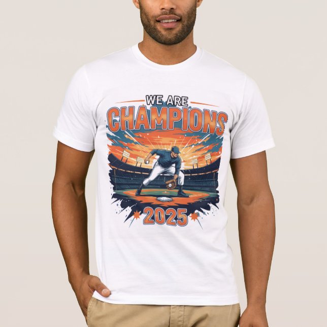 Camiseta colorida para la serie mundial 2025    (Frente)