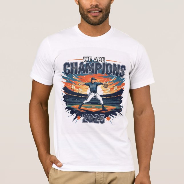 Camiseta colorida para la serie mundial 2025    (Frente)