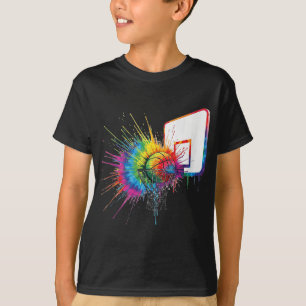 Camiseta Colorida Tie Dye Hoop Paint Splatter Sp