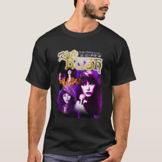 Camiseta Colorido Kate Bush vintage T-Shirt Clássico