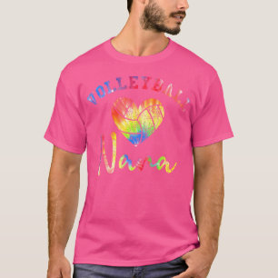 Camiseta Colorido Nana Colorida Tie Dye Para Mulheres