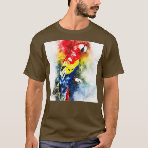 Camiseta Colorido Papagaio 34