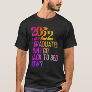 Camiseta Colorido, Posso Voltar Para A Cama Agora Gra