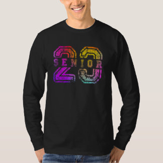 Camiseta Colorido Sênior 2023 Turma de 2023 Graduação Vint