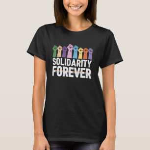 Camiseta Coloridos Levantam Presos Com Mensagem De Solidari
