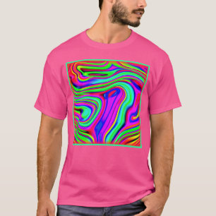 Camiseta Coloridos Padrões Neon. Comprar Agora