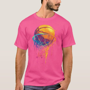 Camiseta Colorir Coloração Colorida Colorida Colmeia Colora