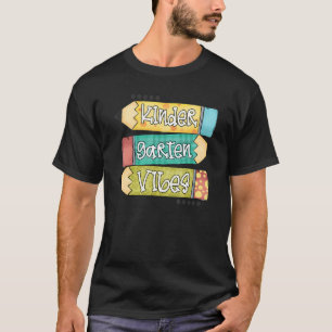 Camiseta Colorir Jardim Infantil Vibes Professora De Volta