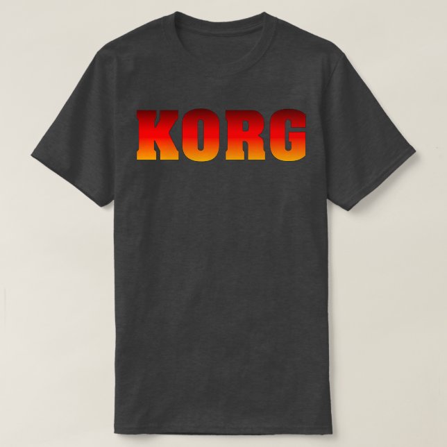 Camiseta Colorir Korg (Frente do Design)