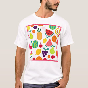 Camiseta Colorous Neon Fruta Fiesta