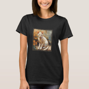 Camiseta Colorpoint Shorthair Jardim Flores Pintura Pet M