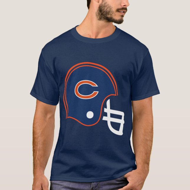 Camiseta Colors of Chicago Football Fan (Frente)