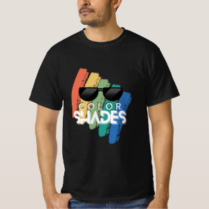 Camiseta ColorShades - Logotipo de óculos escuros retrorref