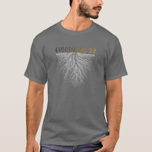 Camiseta Colossenses 2:7 Enraizado em Cristo – Bib