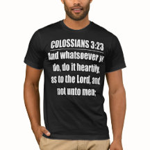 Colossenses 3:23 Versículo da Bíblia Tipografia Cr