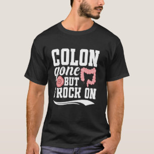 Camiseta Colostomia Rock On Cirurgia de Estoma Sobrevivente