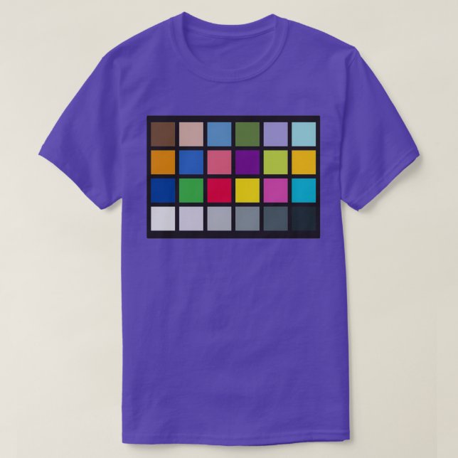 Camiseta ColourChecker  (Frente do Design)