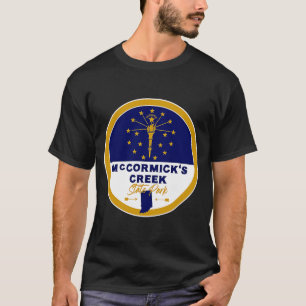 Camiseta Colton California CA Flag e Bear Crachá Souvenir