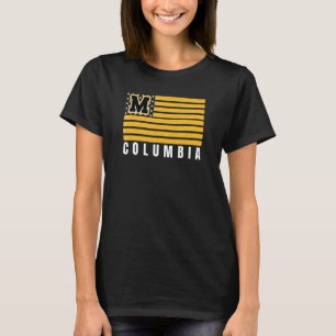 Camiseta Columbia EUA Flag Yellow Columbia MO US Ameri