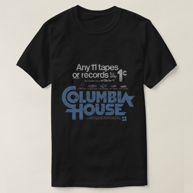 Camiseta Columbia House Tri-blend T-Shirt (Frente do Design)
