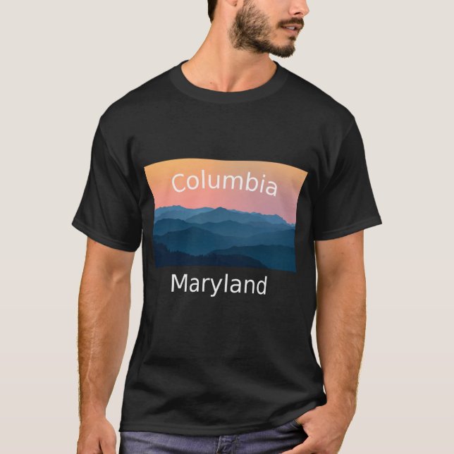 Camiseta Columbia Maryland (Frente)