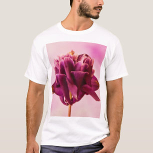 Camiseta Columbina Rosa Burgundy