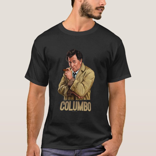 Camiseta Columbo - Apresentações de TV com V-Neck (Frente)