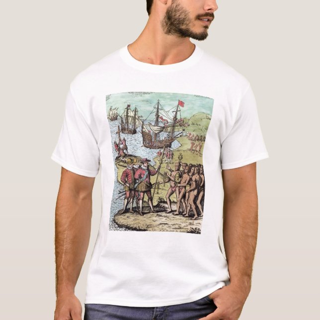 Camiseta Columbo em Hispaniola (Frente)