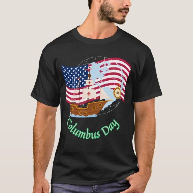 Camiseta Columbus Day (Frente)