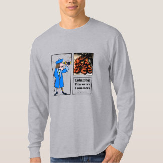 Camiseta Columbus Descobre Tomates