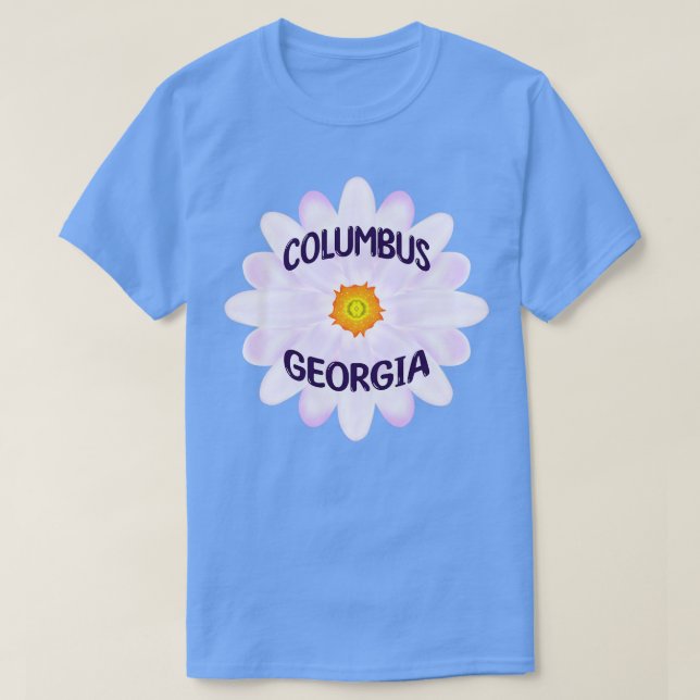 Camiseta Columbus Georgia TShirt 2 (Frente do Design)