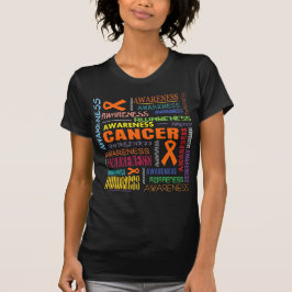 Camiseta Coluna de Consciência da Leucemia