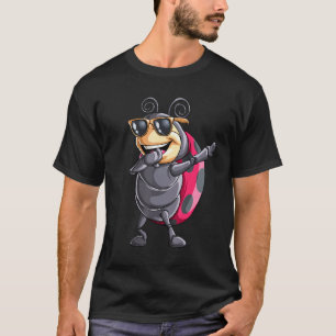 Camiseta Coluna De Criação De Insetos De Voo Pequeno De Lad