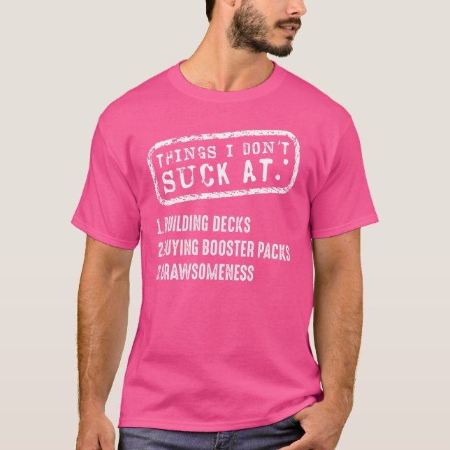 Camiseta Coluna de Jogo de Negociação de Tabuleiro Comercia (Frente)