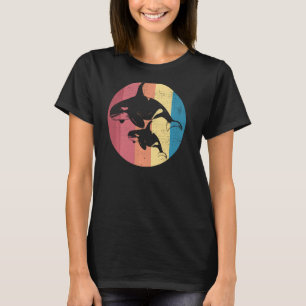 Camiseta Coluna de Portos de Porco de Orca Vintage