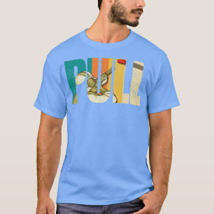 Camiseta Coluna de Tela de Puxação, Pombo, 1