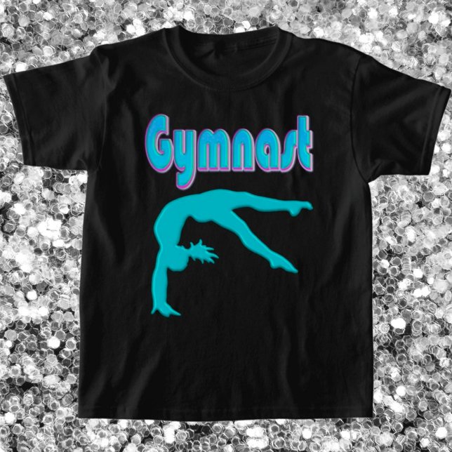 Camiseta Coluna do Gymnast Back Handspring Passo Para Fora  (Criador carregado)