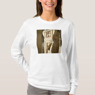 Camiseta coluna Hathor-dirigida, da capela de