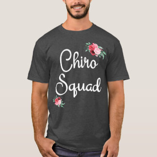 Camiseta Coluna Traseira do Chiro Squad Chiroprace Assistan