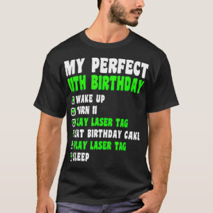 Camiseta Com 11 anos, minha etiqueta laser de aniversário p